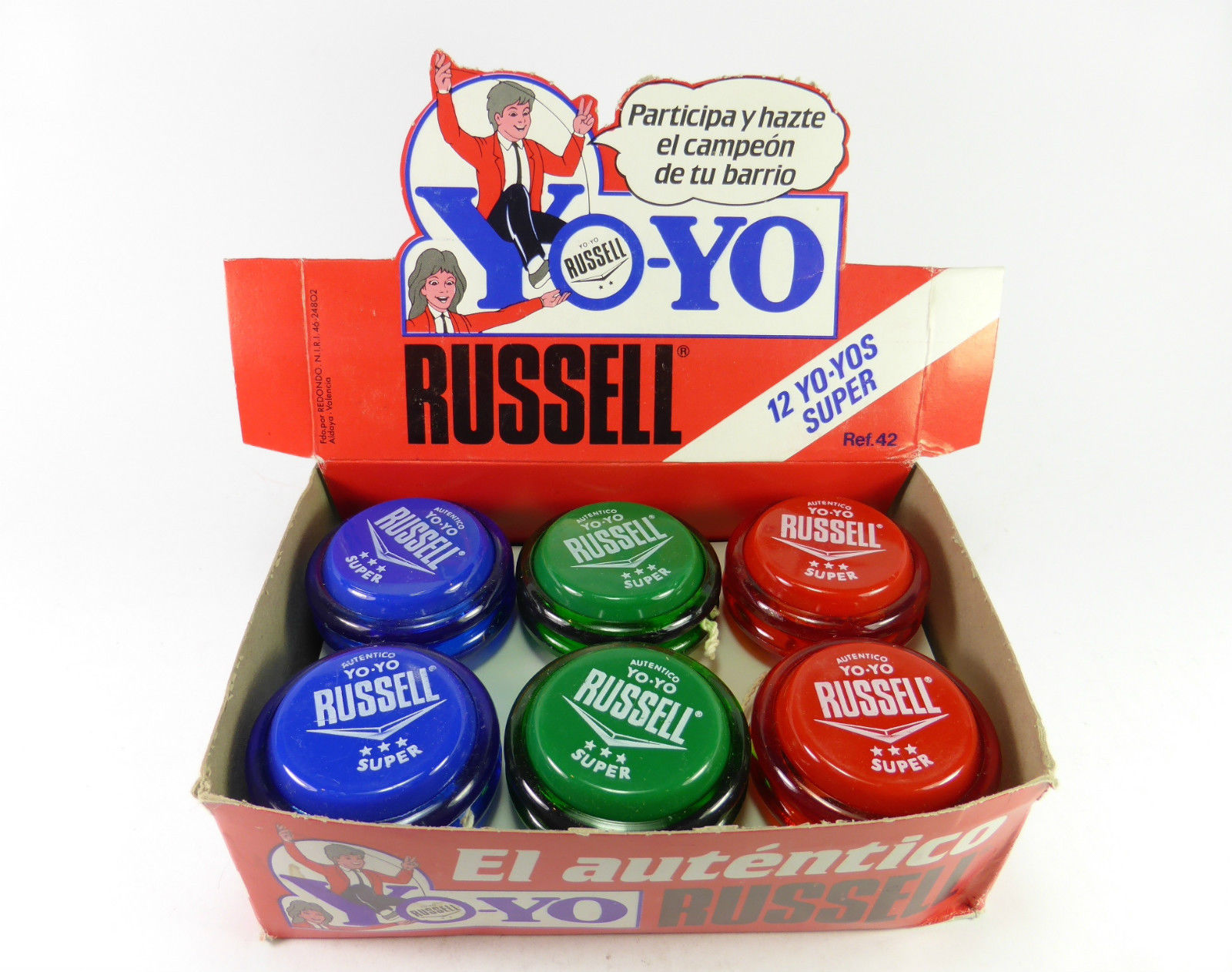 Coleccionismo de YoYo em Portugal Russell Autêntico YoYo Super 3