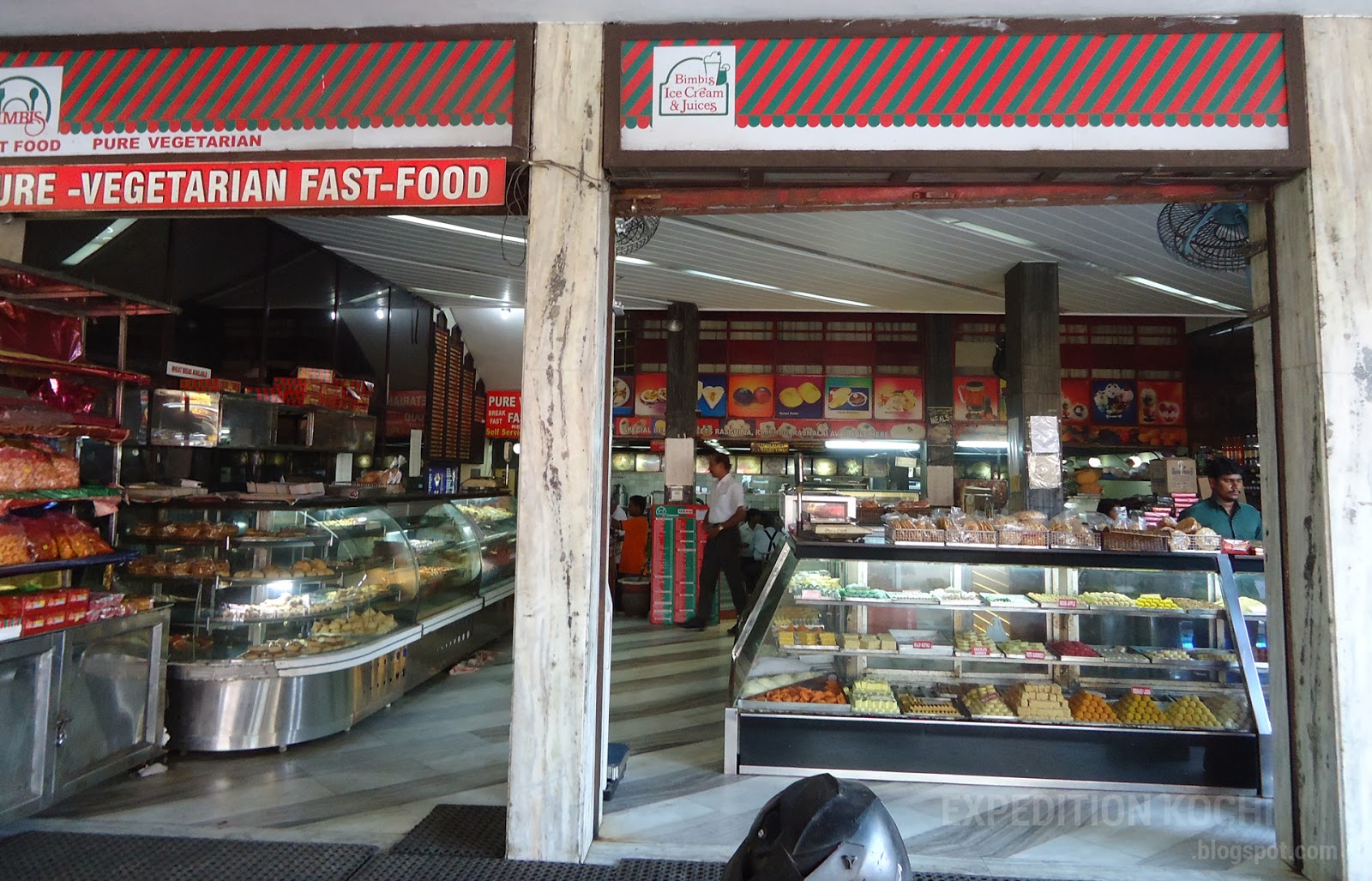 Expedition Kochi Bimbis Pure Vegetarian Fast Food