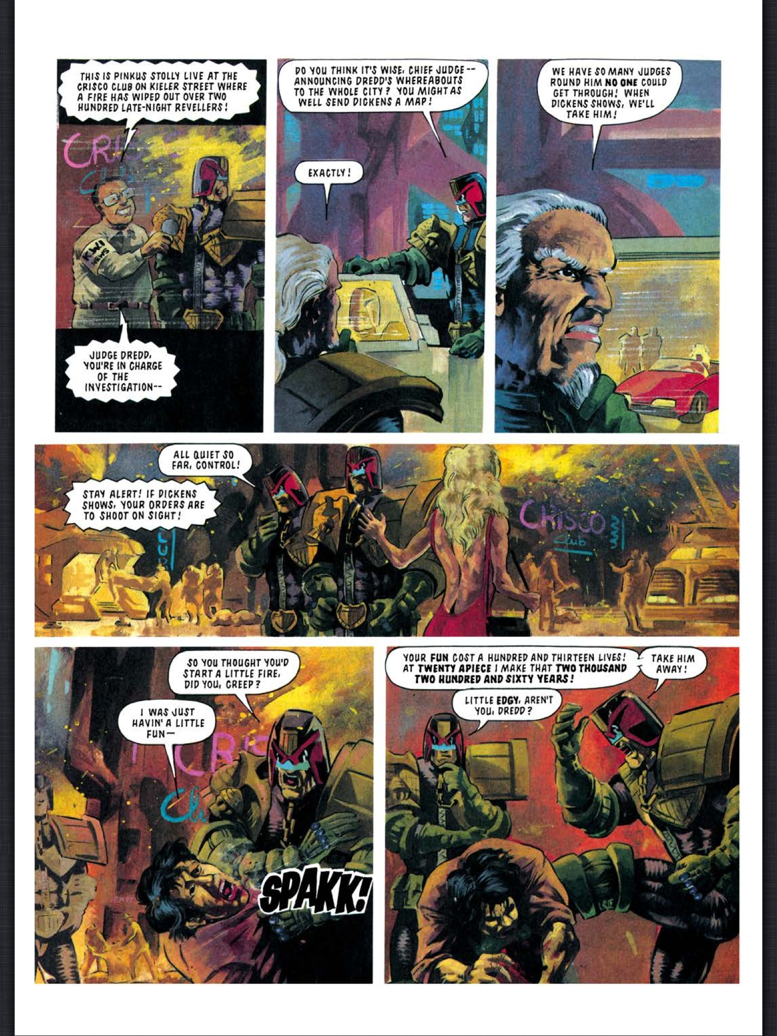 Read online Judge Dredd: The Complete Case Files comic -  Issue # TPB 19 - 240