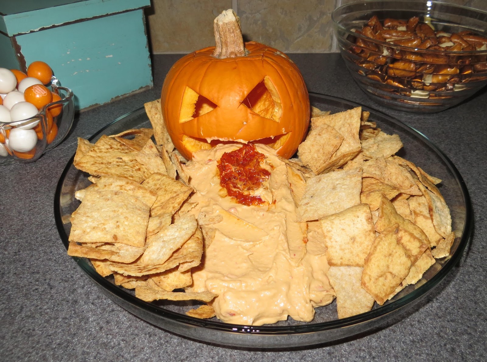 Room Mom Extraordinaire Vomiting Hummus Pumpkin