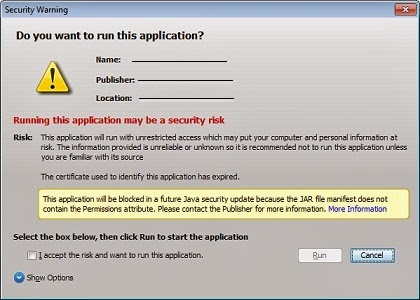 Applet security