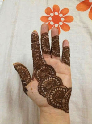 Easy Mehndi Designs For Front Hands