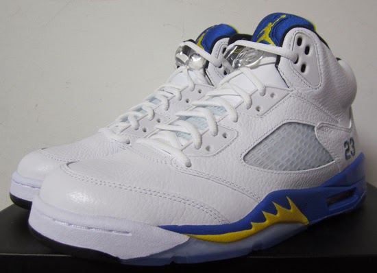 New Style Nike Air Jordan 5 Retro Laney White Varsity Maize-Vars