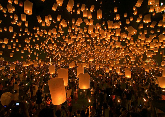 مهرجان المصابيح في تايلند