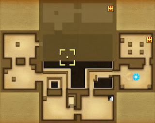 the Level 7 map on 3F before the pillars got destroyed