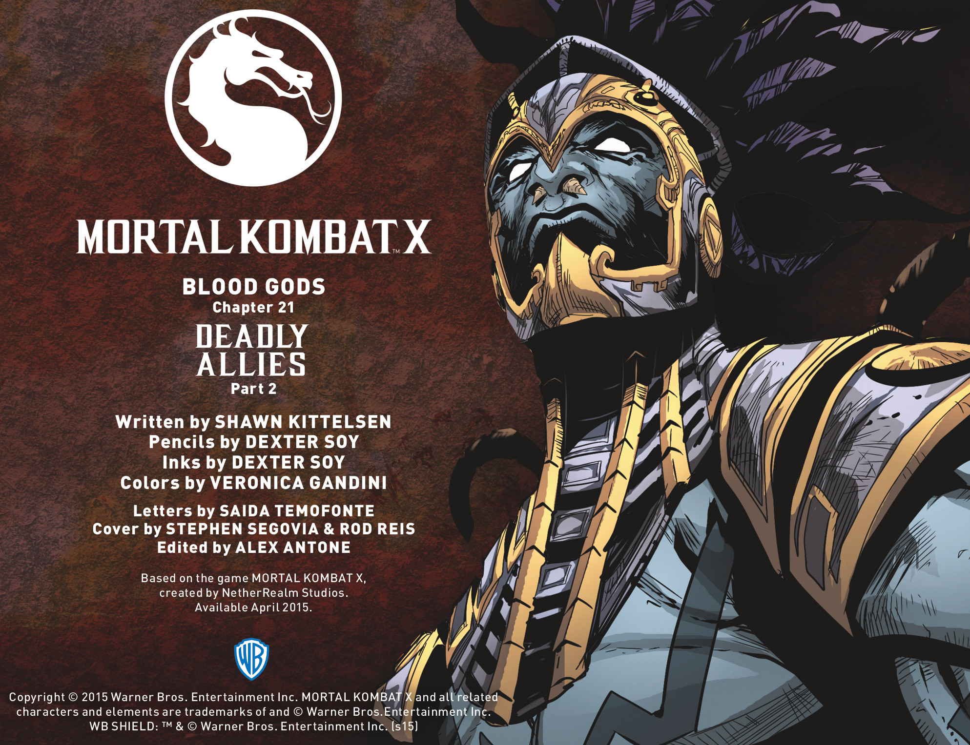 Read online Mortal Kombat X [I] comic -  Issue #21 - 3