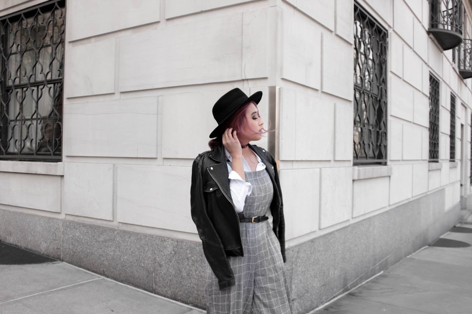 shein black overalls