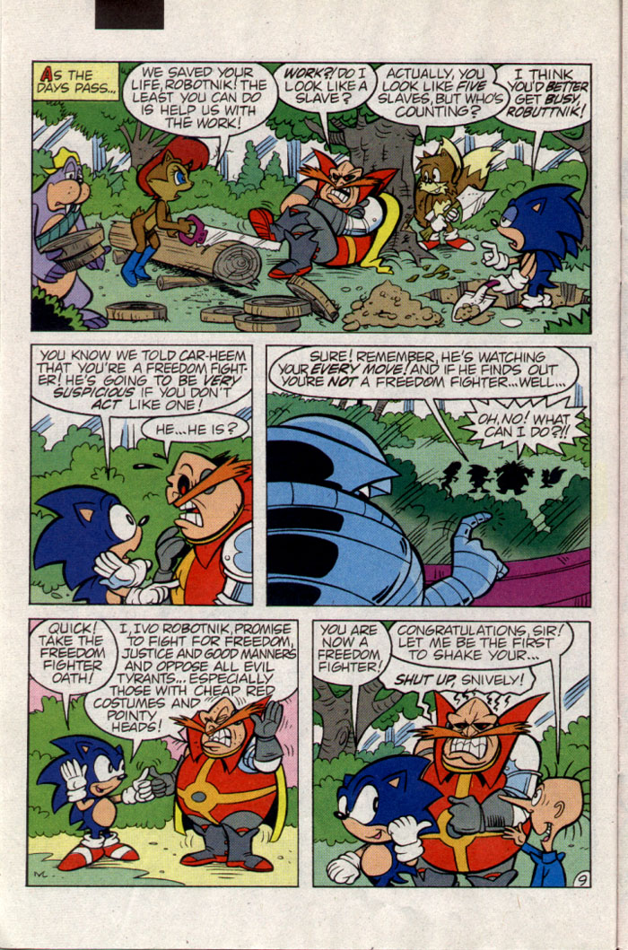 Read online Sonic The Hedgehog comic -  Issue #23 - 10