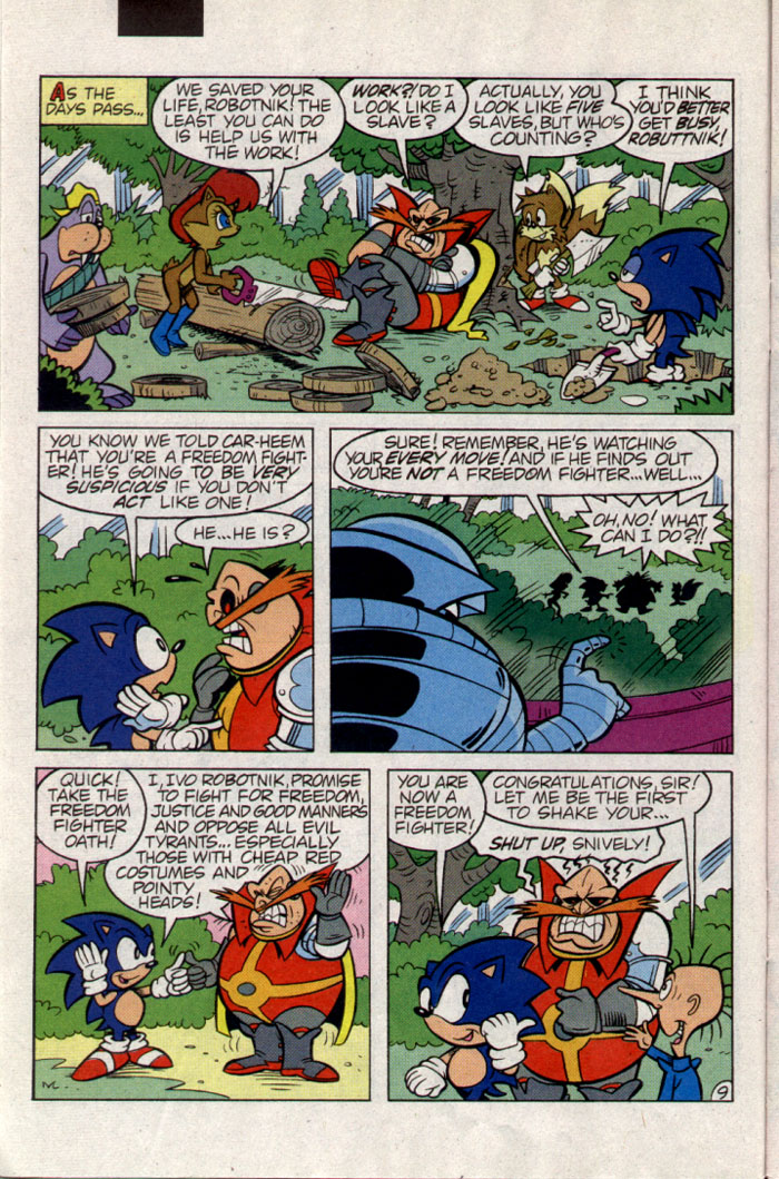 Read online Sonic The Hedgehog comic - Issue #23 - 10