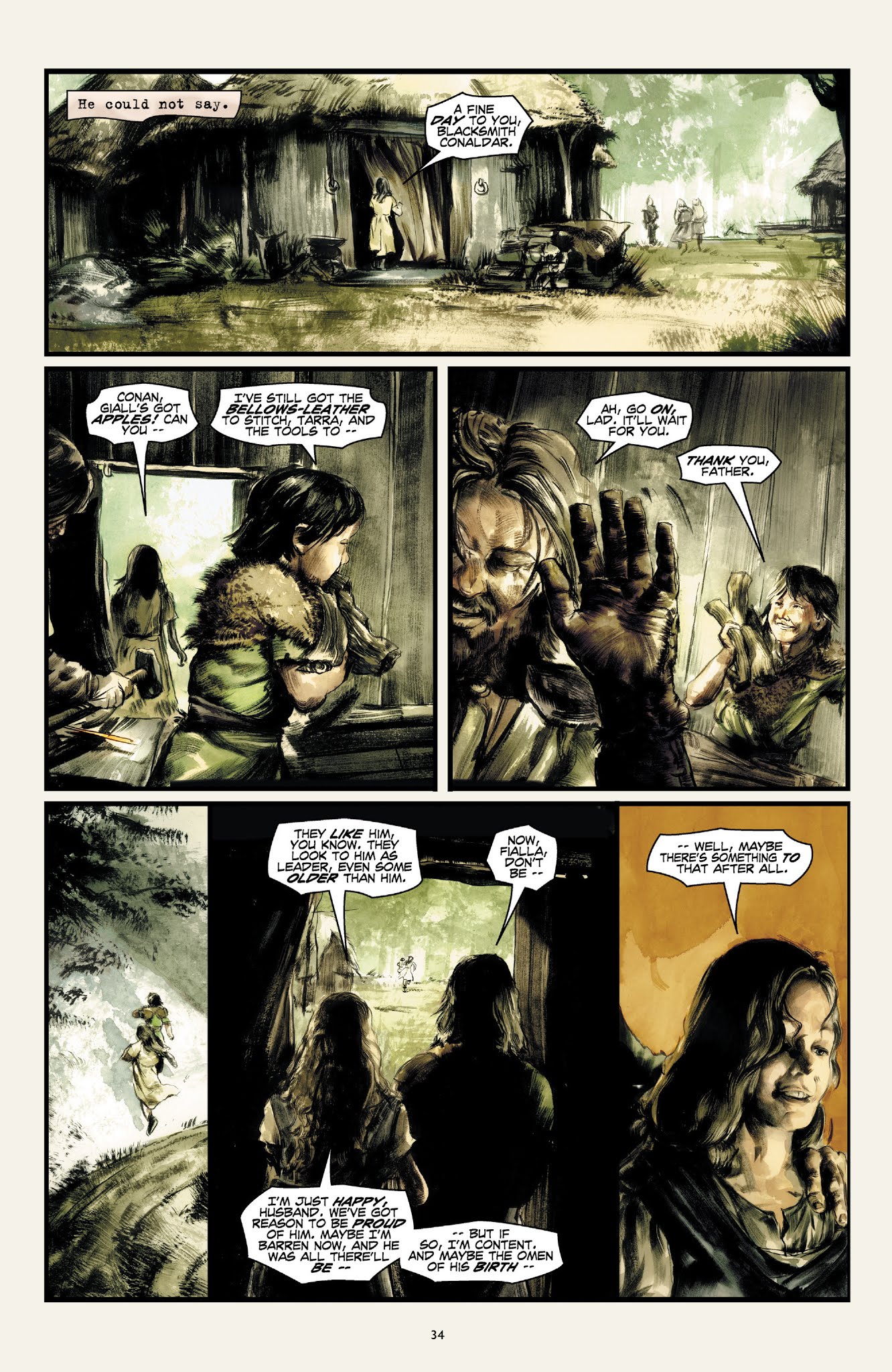 Read online Conan Omnibus comic -  Issue # TPB 1 (Part 1) - 34