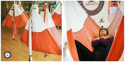 aeroyoga, yoga nidra, aerial yoga, yoga, pilates, fitness, ejercicio, tendencias, wellness, spa, columpio, hamaca, swing, trapeze, relajacion, estres, meditacion, aereo, air