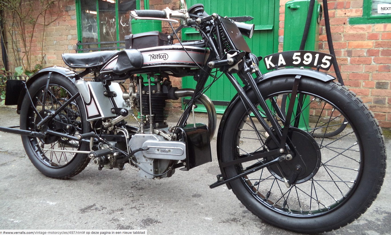 verralls vintage motorcycles for sale