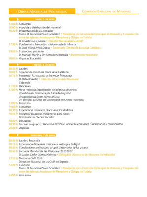 OMP, Asamblea, animación misionera