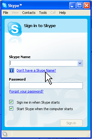 skype sign in offline skype sign in offline