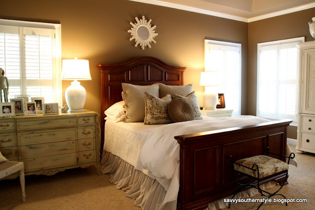 Savvy Southern Style : The Master Bedroom