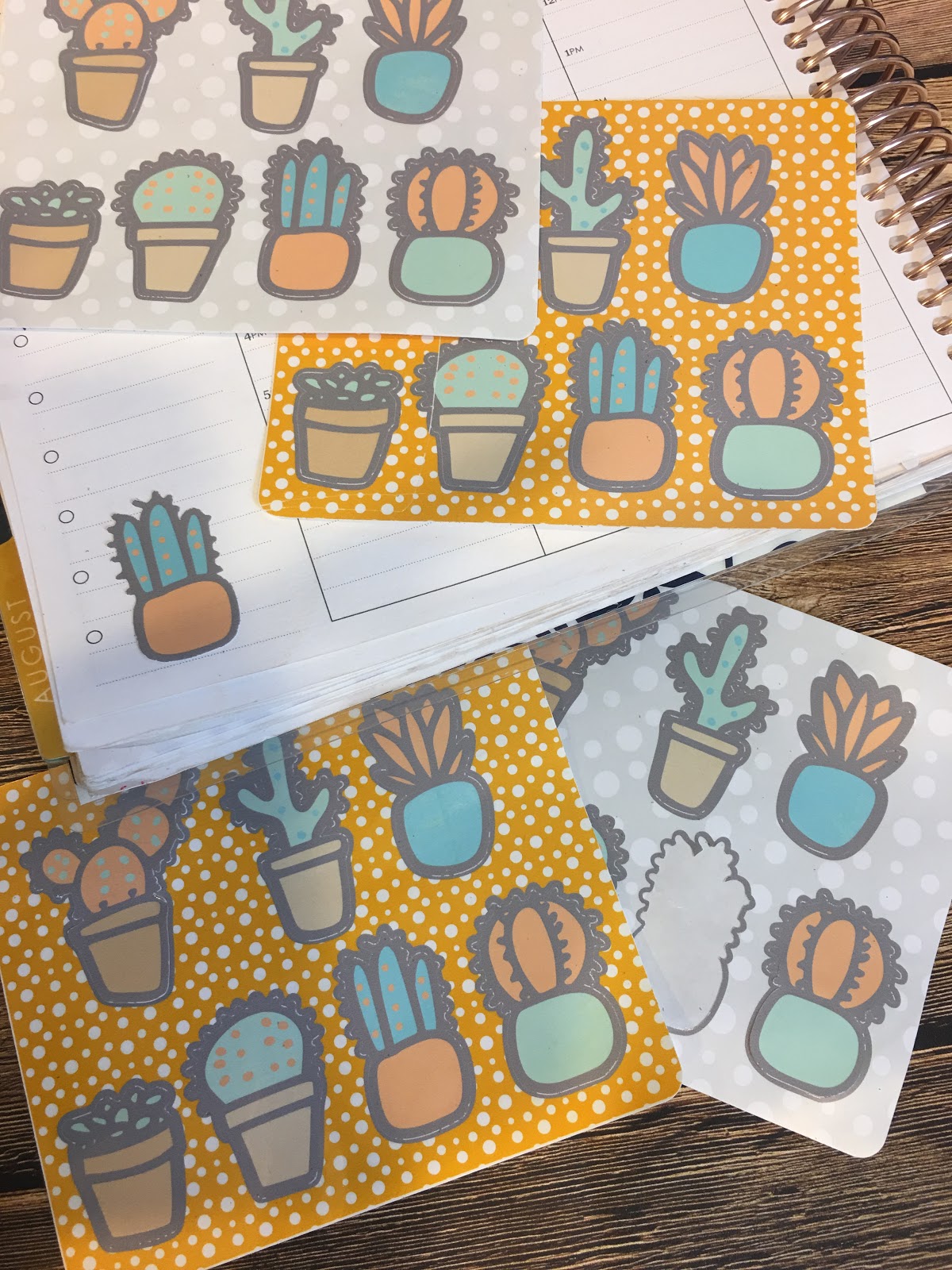 patterned sticker paper