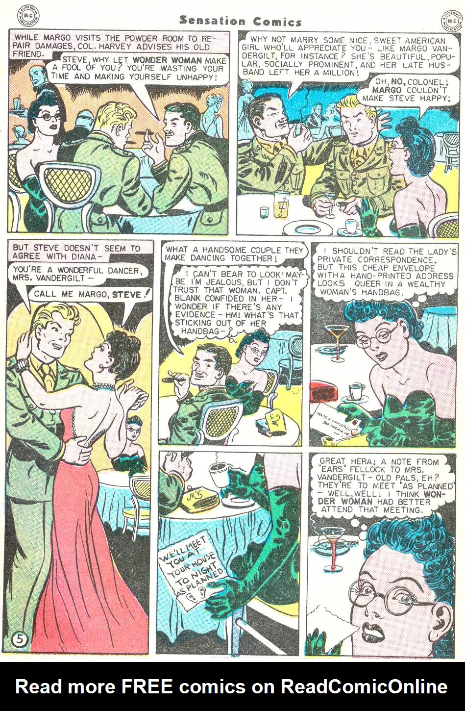 Read online Sensation (Mystery) Comics comic -  Issue #50 - 7