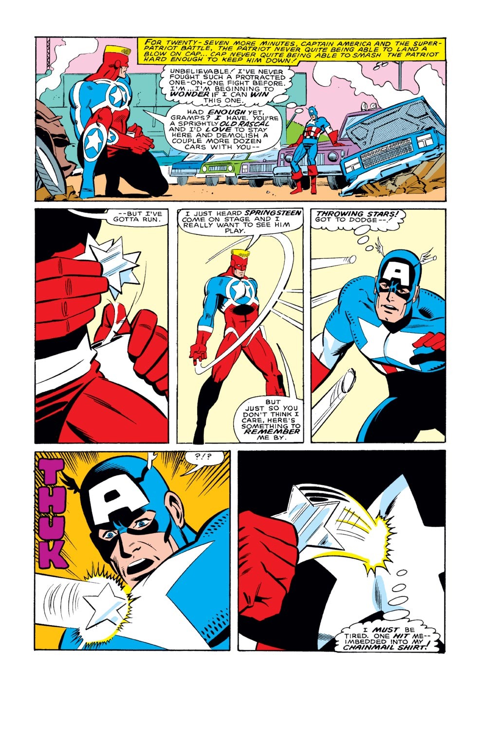 Read online Captain America (1968) comic - Issue #327 - 21