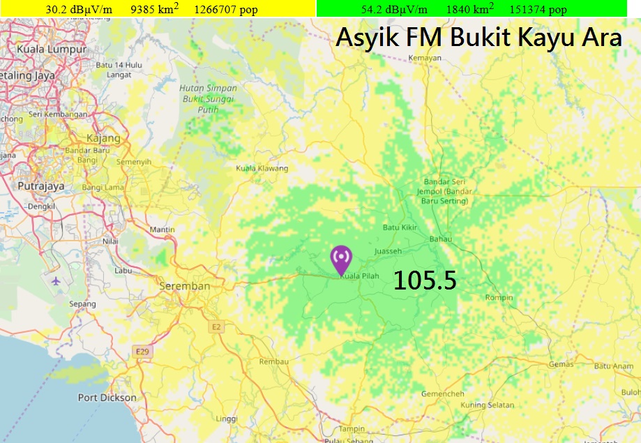 Philip DXing Log Malaysia 飛力浦DX廣播情報局 Asyik FM in Negeri Sembilan