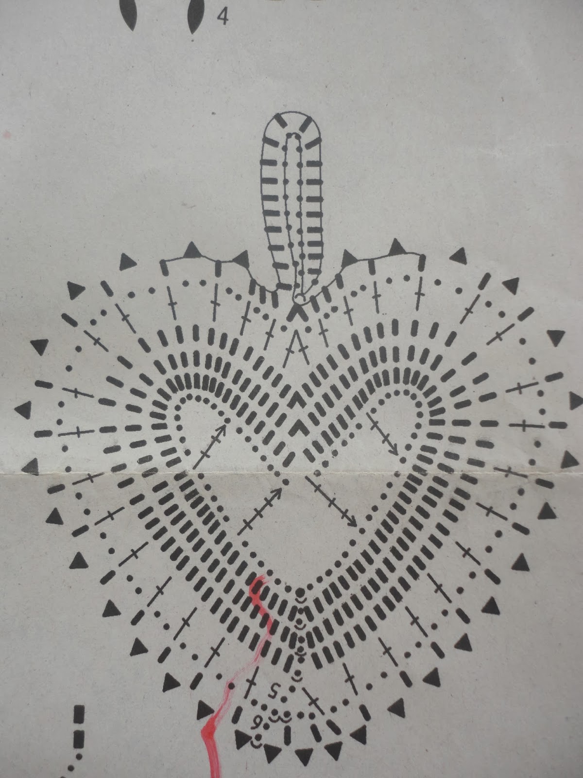 Uncinetto Spiegazione Schema Cuore Uncinetto Facile