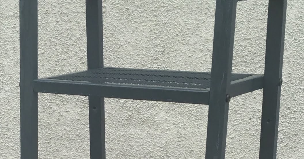 Uhuru Furniture & Collectibles Tall & Narrow Metal Shelving Unit 15