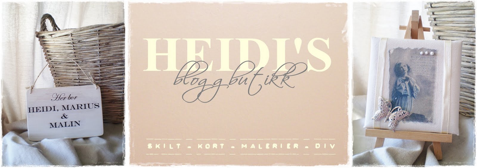 Heidi's Bloggbutikk