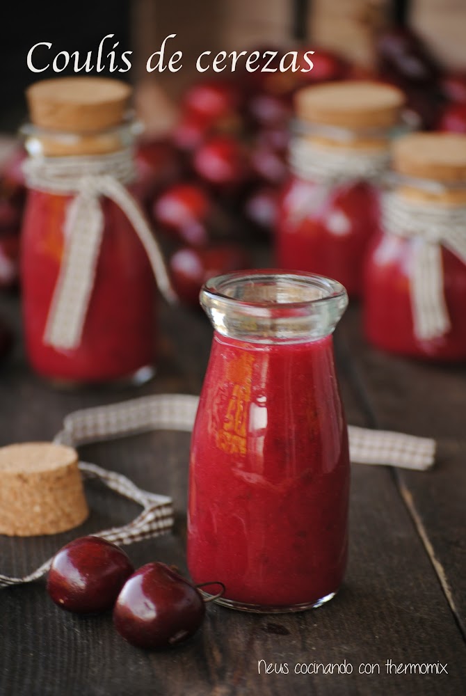 Coulis de cerezas