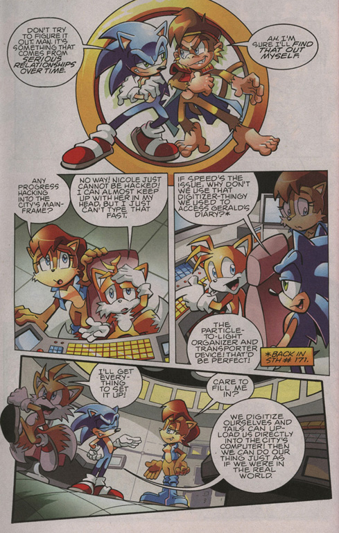 Read online Sonic The Hedgehog comic -  Issue #209 - 5