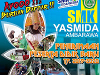 Desain Banner Sosialisasi PPDB SMK Yasmida Ambarawa Simple