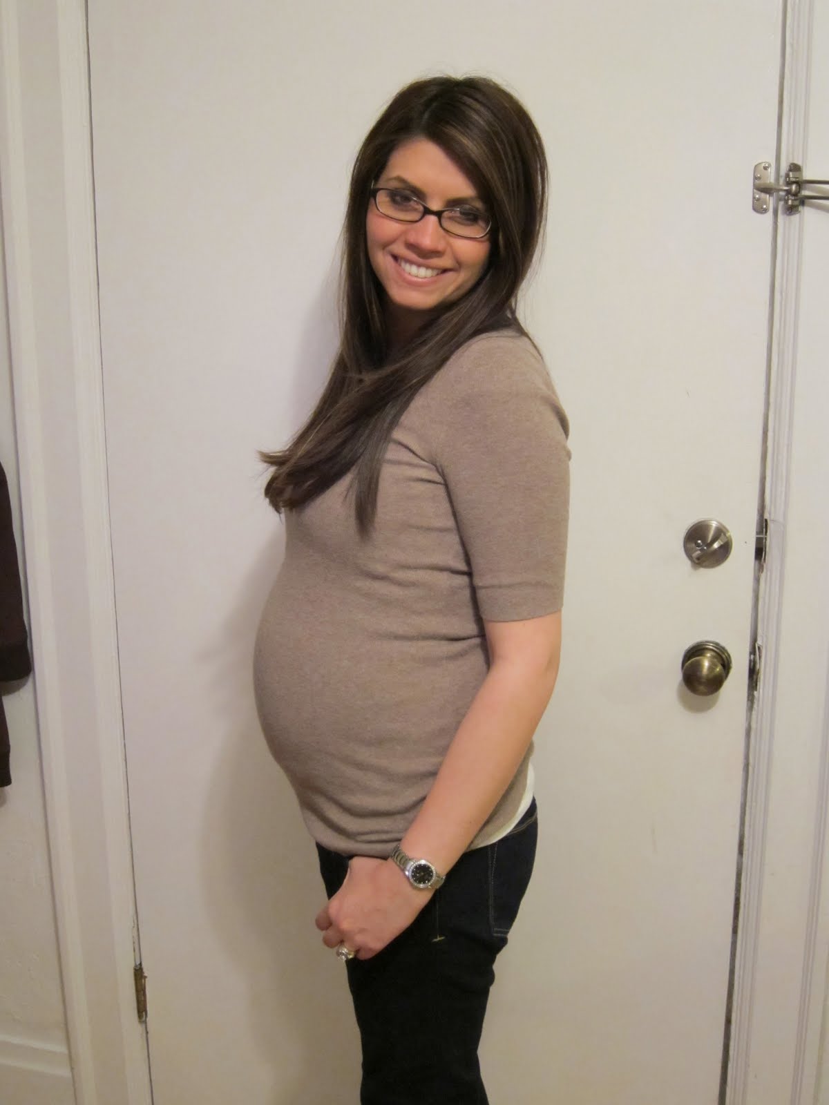 The Hanzon Family 2010 My Belly At 25 Weeks Pregnant 