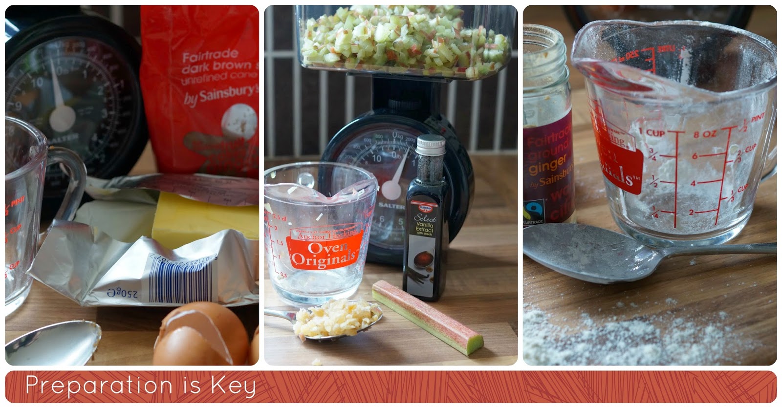 Getting muffin ingredients together - 'growourown.blogspot.com' - an allotment blog Getting muffin ingredients together - 'growourown.blogspot.com' - an allotment blog