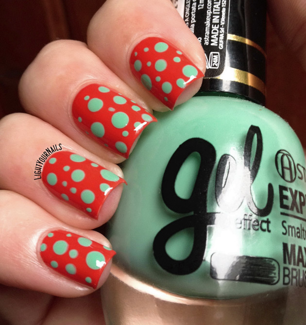 Astra dotticure - nail art a pois