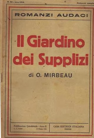 Traduction italienne du "Jardin des supplices", 1925