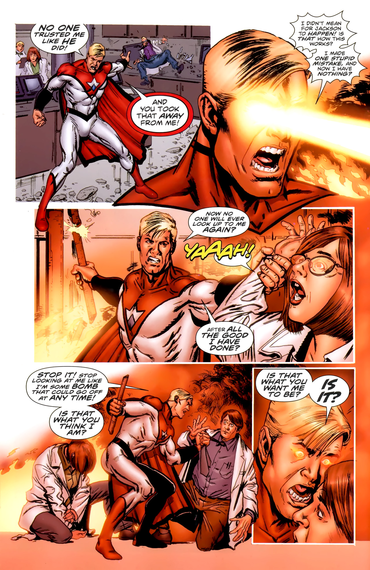 Read online Irredeemable comic -  Issue #8 - 19