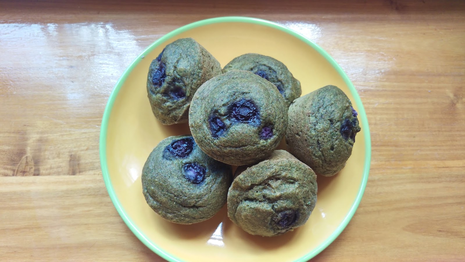 Passion Kneaded Spinach Banana Blueberry Muffins Crazy Ingredient