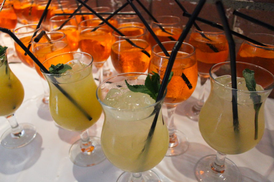 Blogger event cocktails