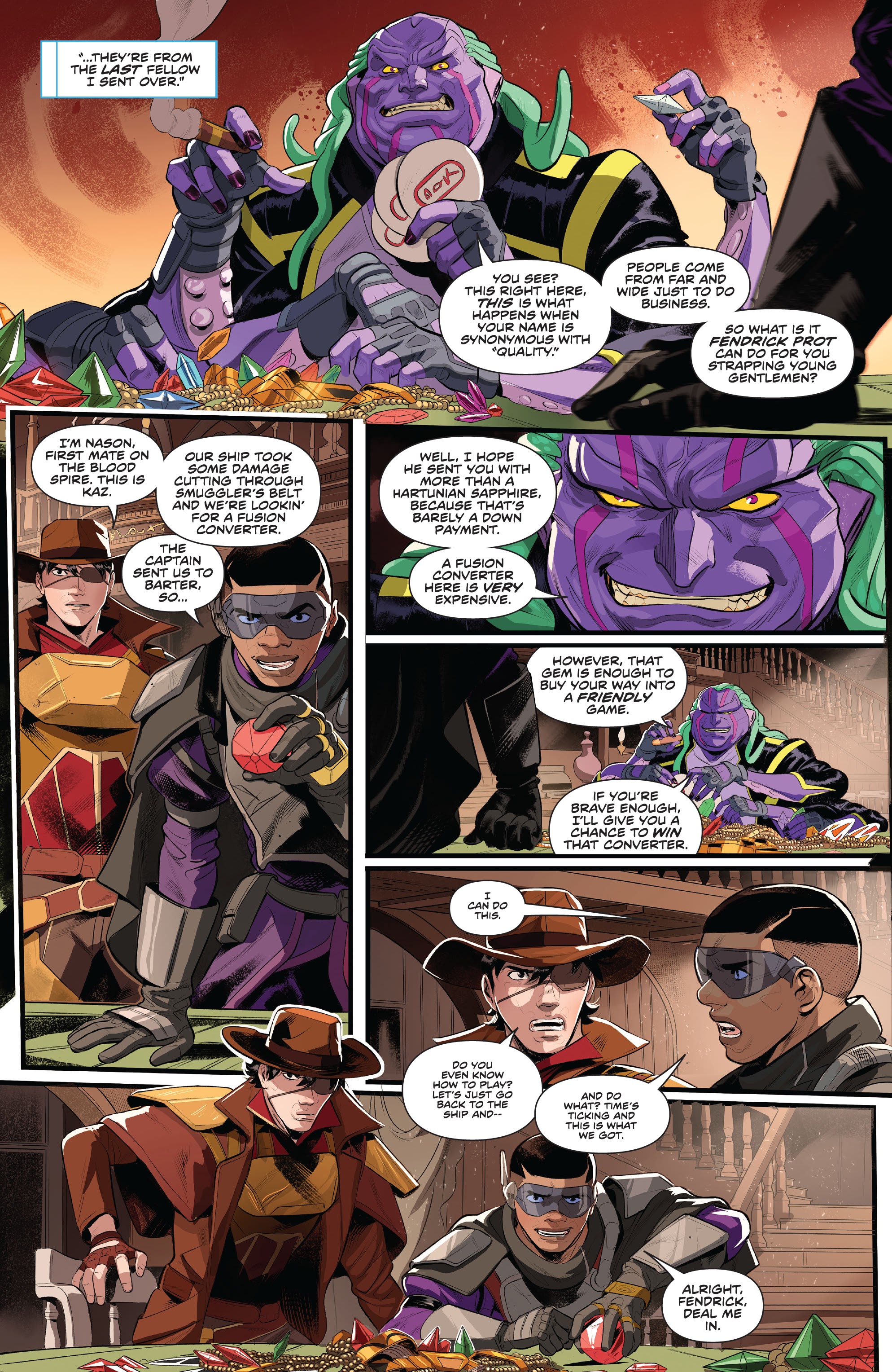 Read online Power Rangers comic -  Issue #5 - 5
