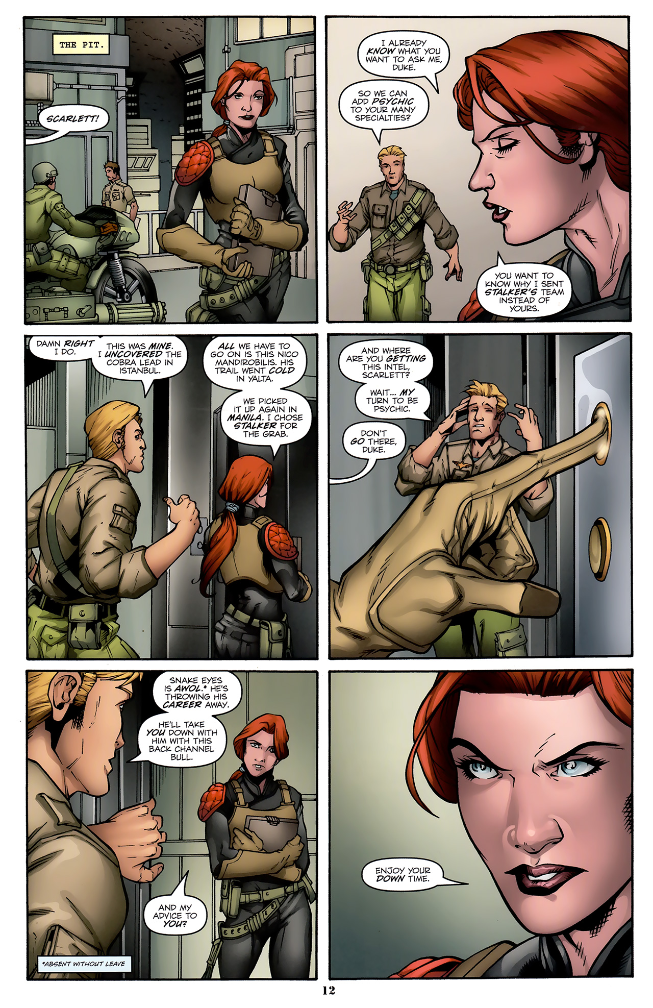 Read online G.I. Joe (2008) comic -  Issue #2 - 12