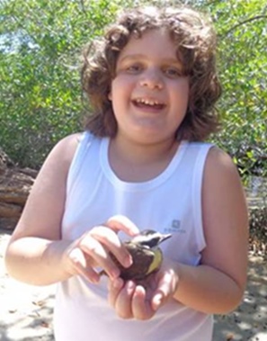 ANDREI MEDALHA GUERRA, 10 ANOS, DE SÃO PAULO.