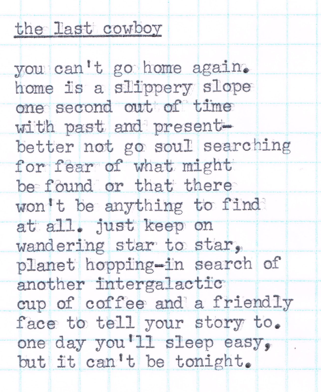 Tales From The Typer purple words on a grey background