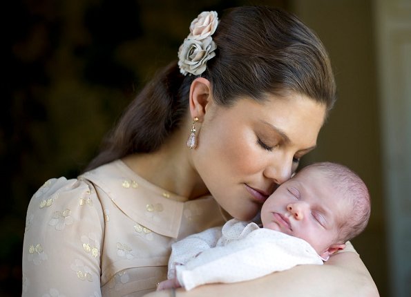 Princess Estelle of Sweden born 23 February 2012 is the first child of Crown Princess Victoria and Prince Daniel