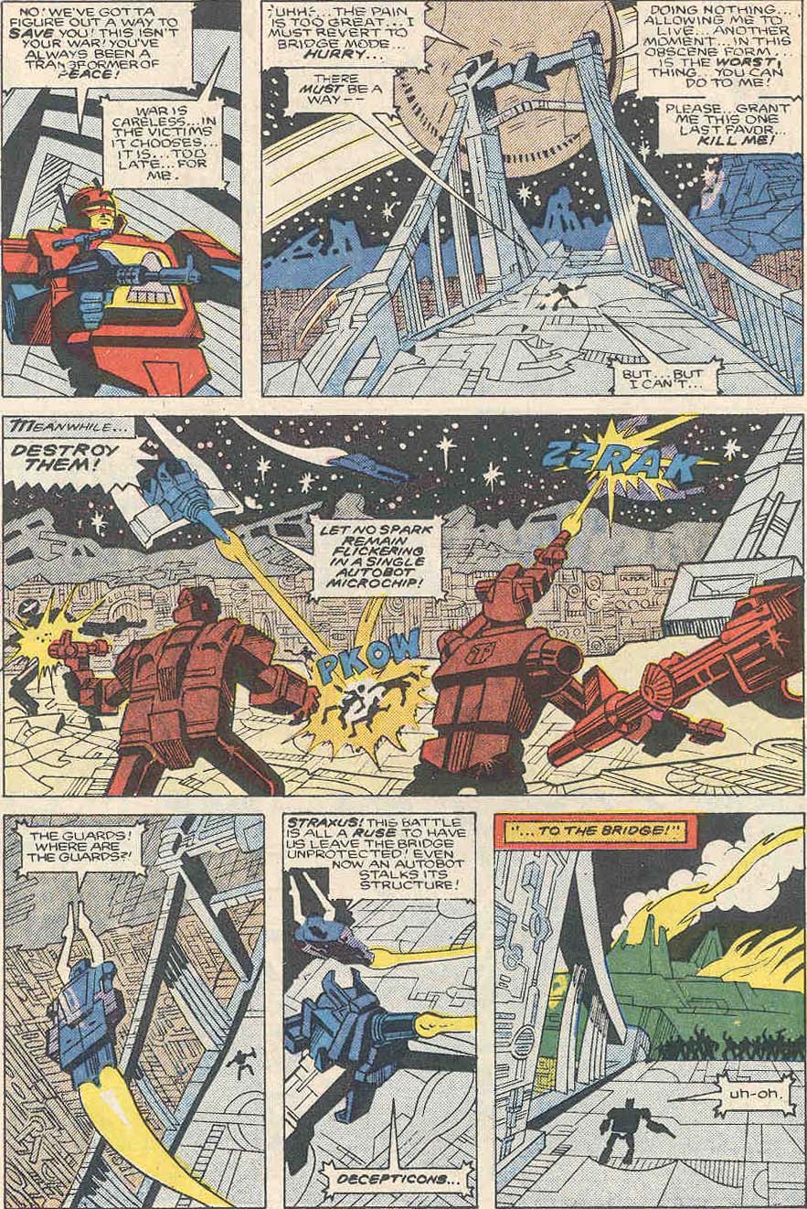 Read online The Transformers (1984) comic -  Issue #18 - 17