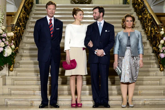 Prince Guillaume and his fiancée Countess Stephanie de Lannoy will marry on Saturday October 20. wedding ceremony