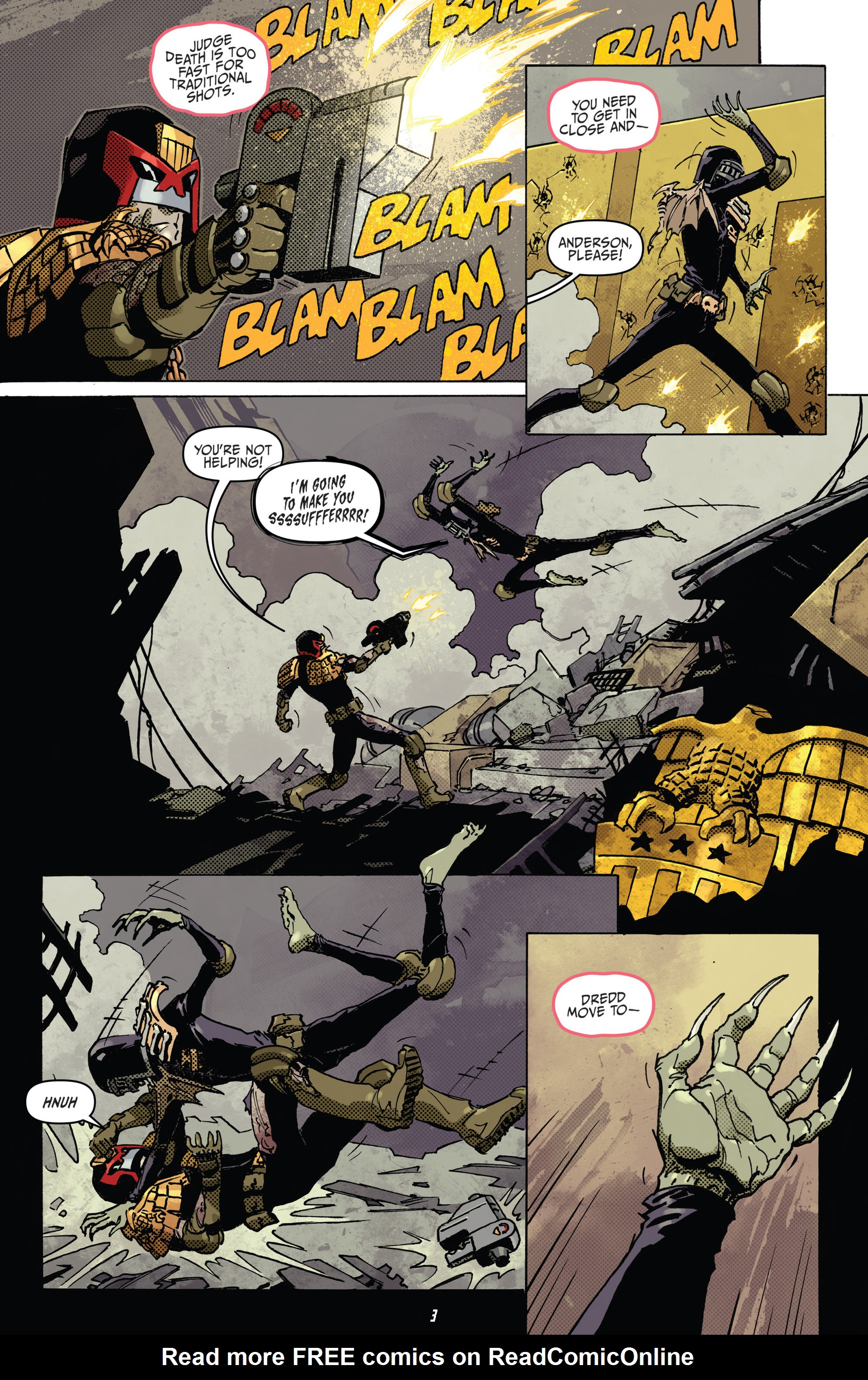 Read online Judge Dredd (2012) comic -  Issue #22 - 5