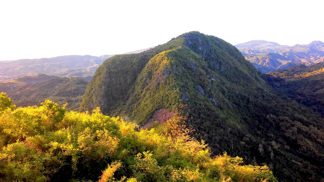 Mt. Hapunang Banoy seen from Mt. Pamitinan Summit