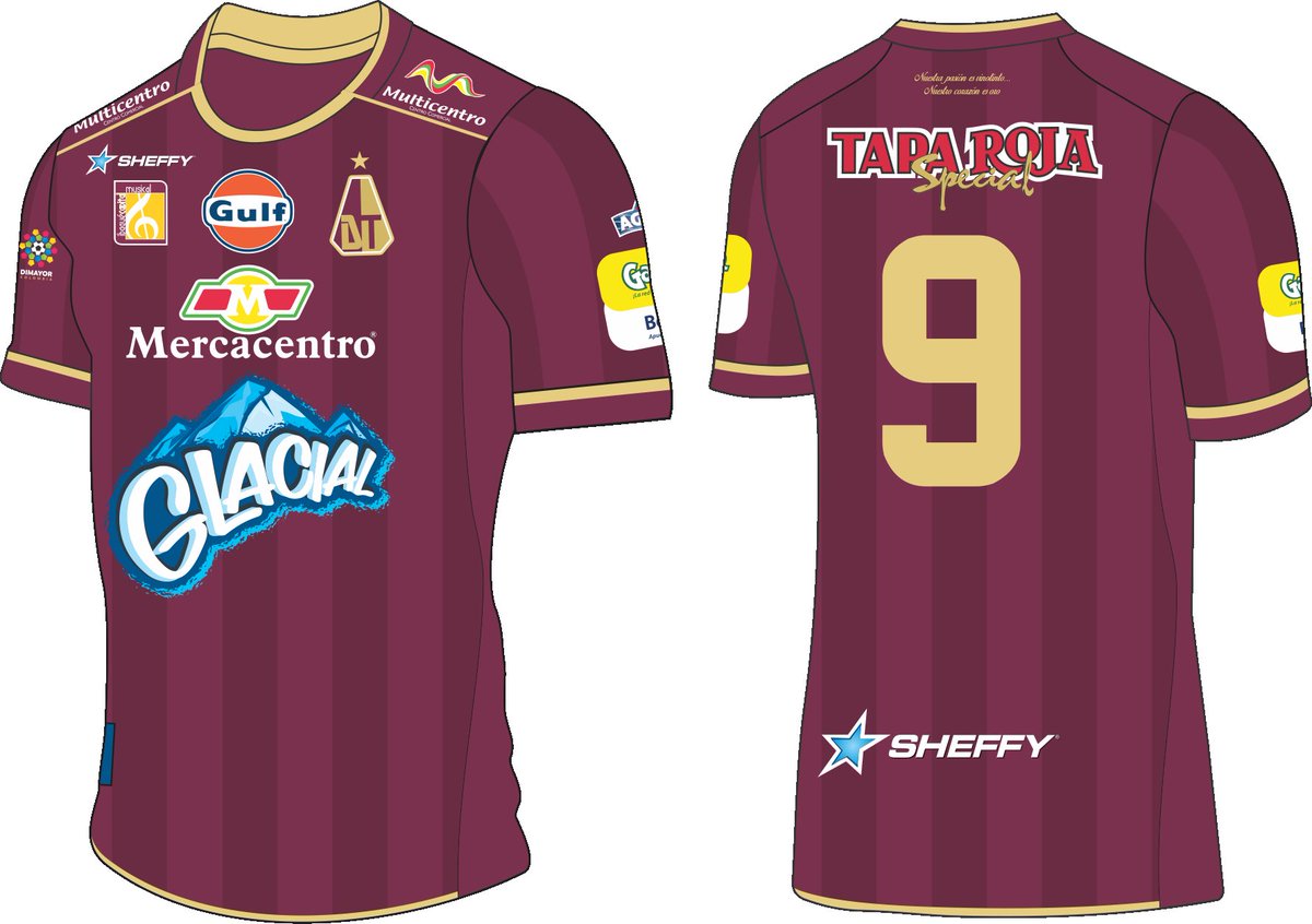 ¿Y la nueva camiseta? DEPORTES TOLIMA arrancó el 2018 con casi el mismo