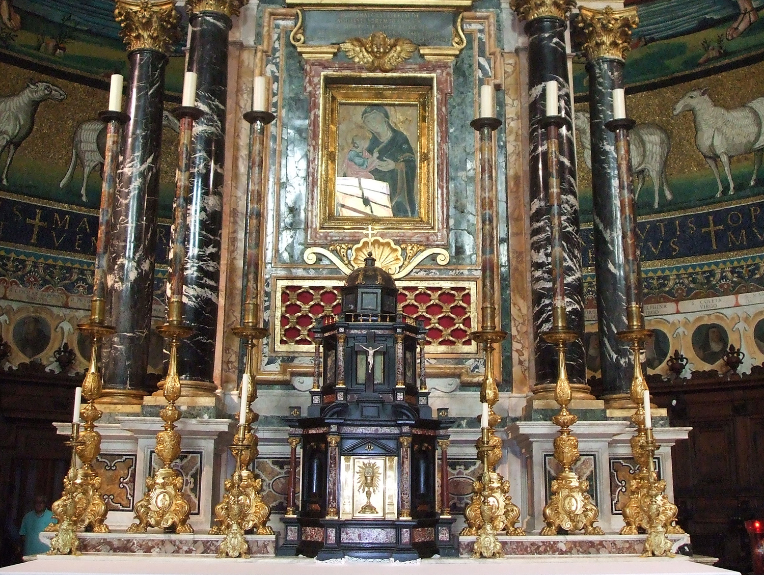 New Liturgical Movement The Basilica of Ss Cosmas and Damian