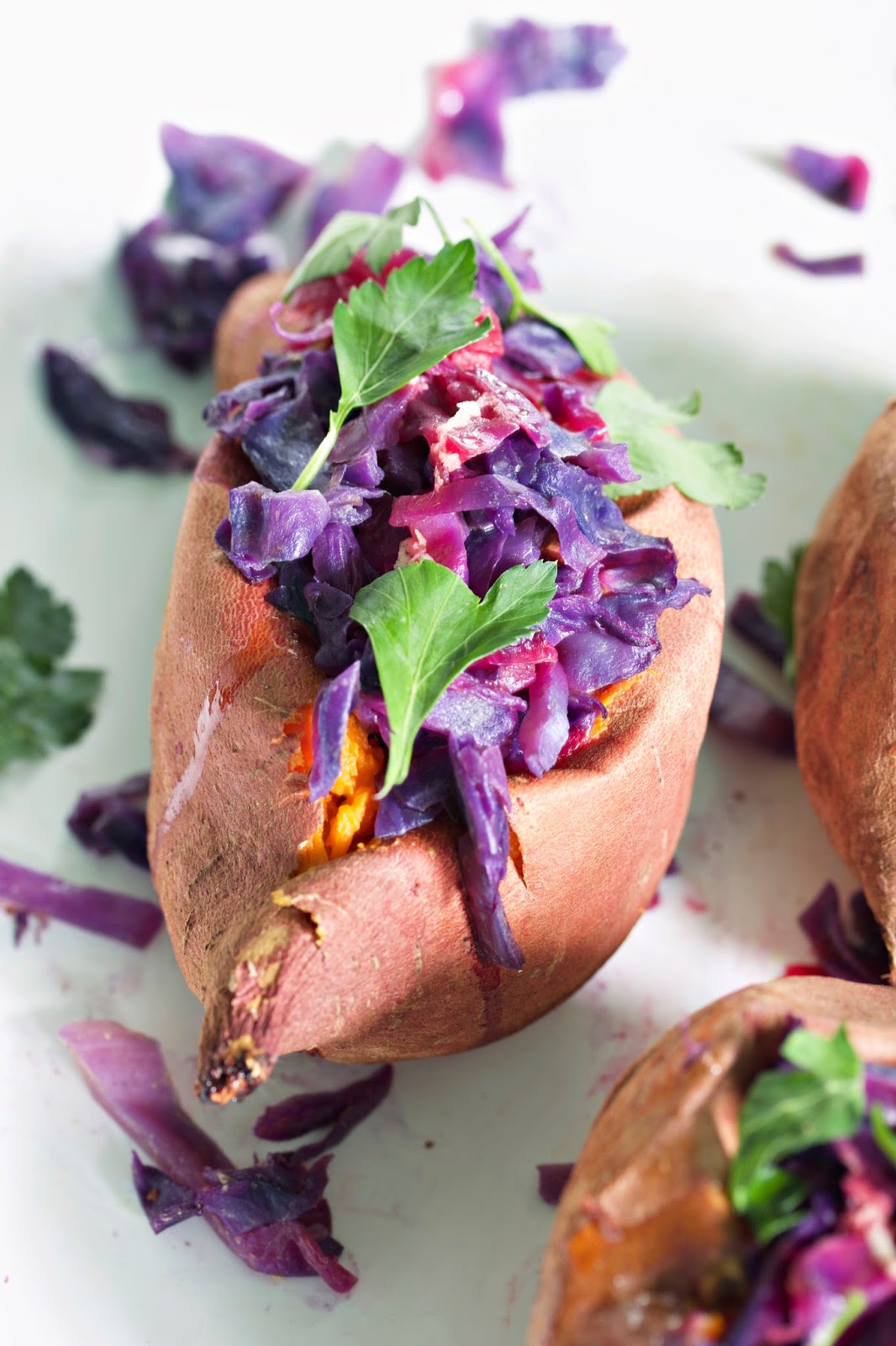 My Paleo Marin Braised Red Cabbage with Sweet Potatoes