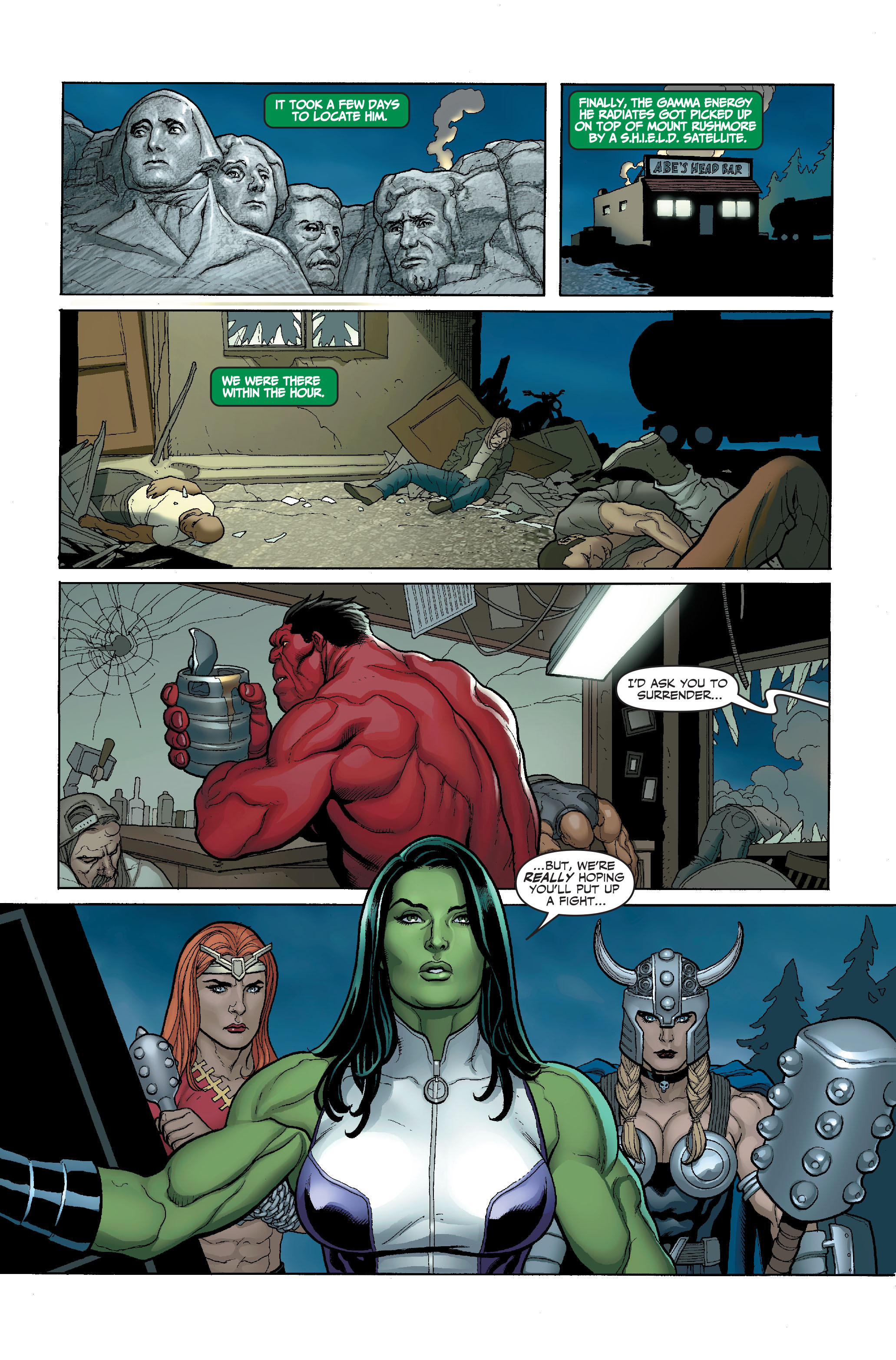 Read online Hulk (2008) comic -  Issue #7 - 21
