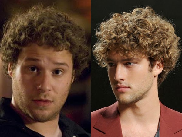 Blonde Curly Hair for Men - wide 9